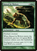 Raised by Wolves – Uncommon Magic: The Gathering card from Born of the Gods (#135)