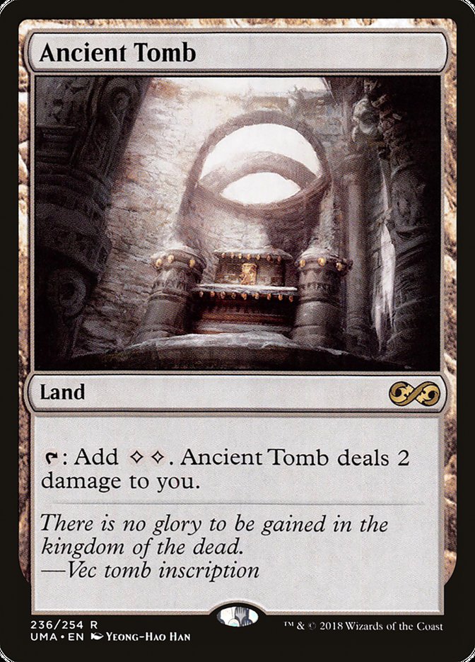 Ancient Tomb – Rare Magic: The Gathering card from Ultimate Masters (#236)
