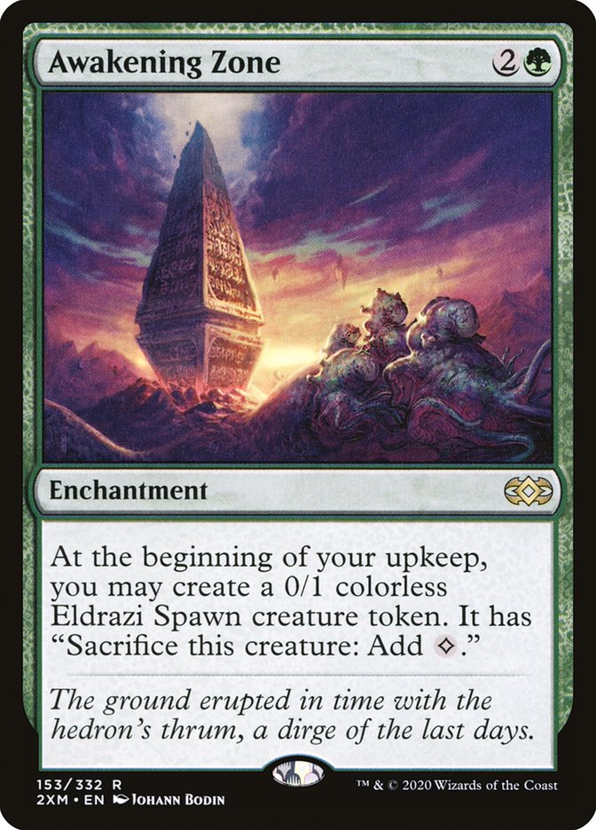 Awakening Zone – Rare Magic: The Gathering card from Double Masters (#153)