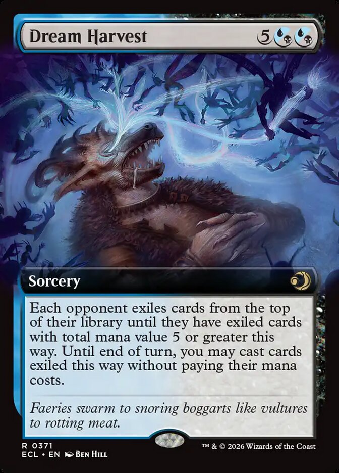 Dream Harvest – Rare Magic: The Gathering card from Lorwyn Eclipsed (#371)