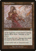 Barbed Wire – Uncommon Magic: The Gathering card from Mercadian Masques (#287)