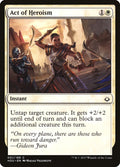 Act of Heroism – Common Magic: The Gathering card from Hour of Devastation (#1)