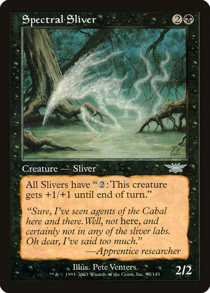 Spectral Sliver – Uncommon Magic: The Gathering card from Legions (#83)