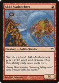 Akki Avalanchers – Common Magic: The Gathering card from Champions of Kamigawa (#151)