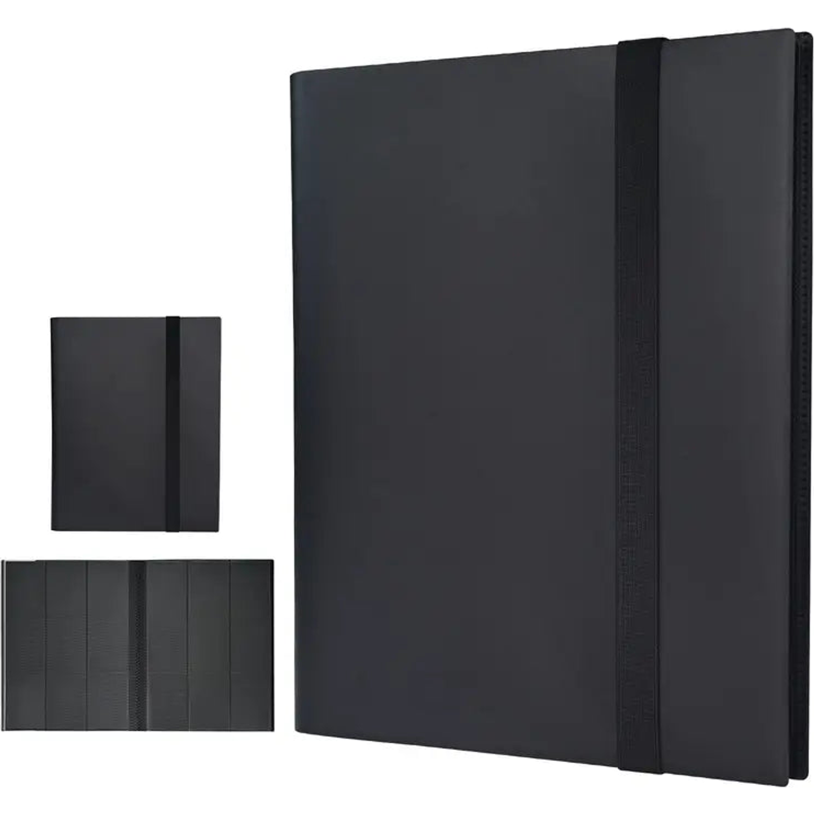 Black 9-Pocket Card Binder – 360 Capacity — view 2