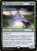 Avabruck Caretaker // Hollowhenge Huntmaster – Mythic Magic: The Gathering card from Innistrad: Crimson Vow (#187)