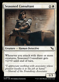 Seasoned Consultant – Common Magic: The Gathering card from Murders at Karlov Manor (#33)
