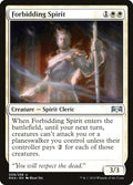 Forbidding Spirit – Uncommon Magic: The Gathering card from Ravnica Allegiance (#9)