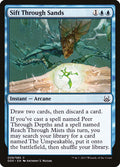 Sift Through Sands – Common Magic: The Gathering card from Duel Decks: Mind vs. Might (#9)