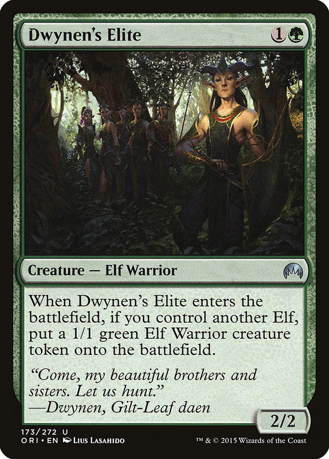 Dwynen's Elite – Uncommon Magic: The Gathering card from Magic Origins (#173)