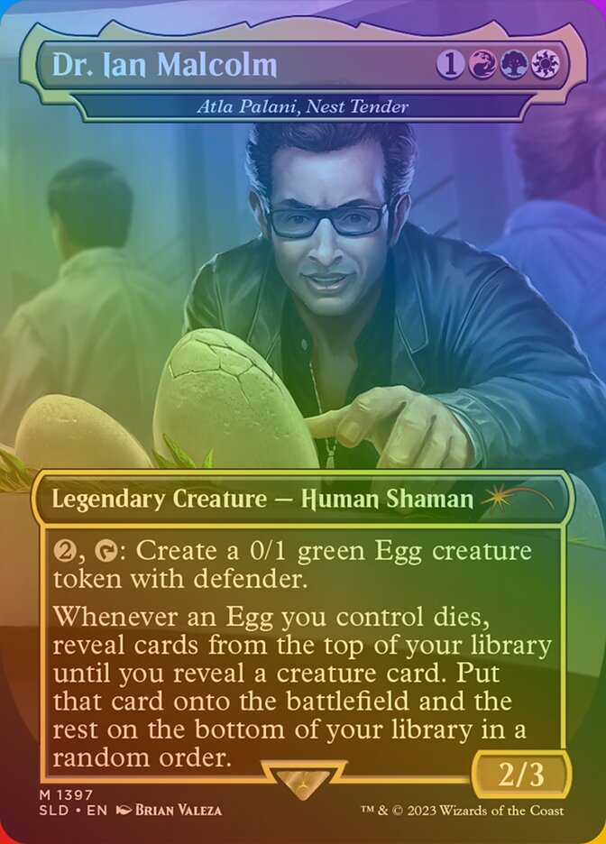 Atla Palani, Nest Tender – Mythic Magic: The Gathering card from Secret Lair Drop (#1397★)