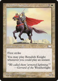 Benalish Knight – Common Magic: The Gathering card from Weatherlight (#9)