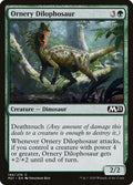 Ornery Dilophosaur – Common Magic: The Gathering card from Core Set 2021 (#194)