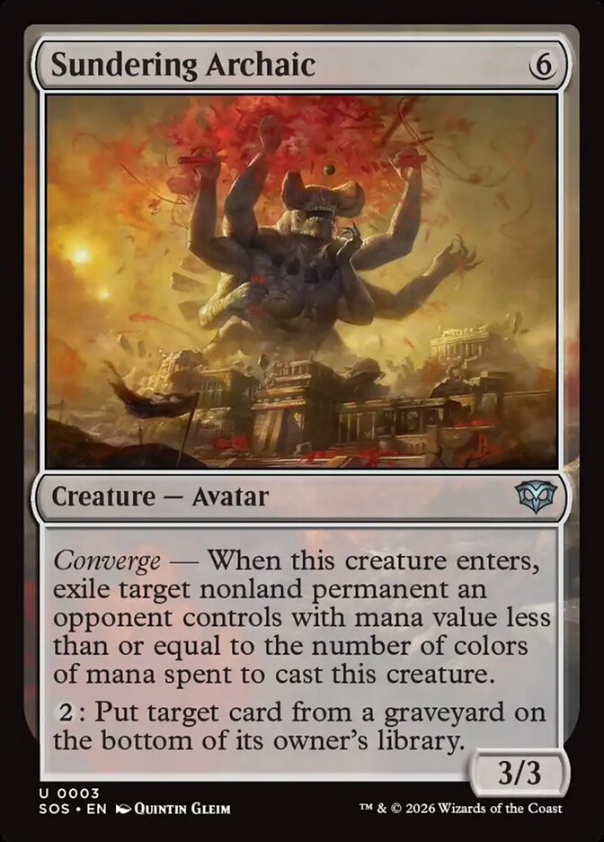 Sundering Archaic (SOS 3)
