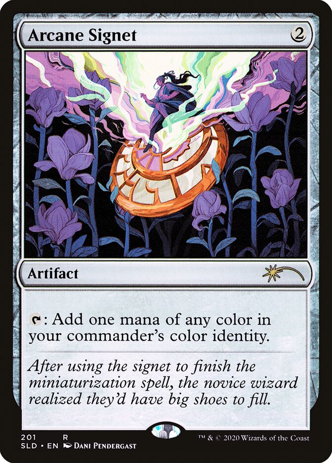 Arcane Signet – Rare Magic: The Gathering card from Secret Lair Drop (#201)