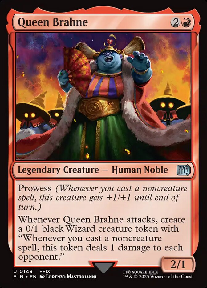 Queen Brahne – Uncommon Magic: The Gathering card from Final Fantasy (#149)