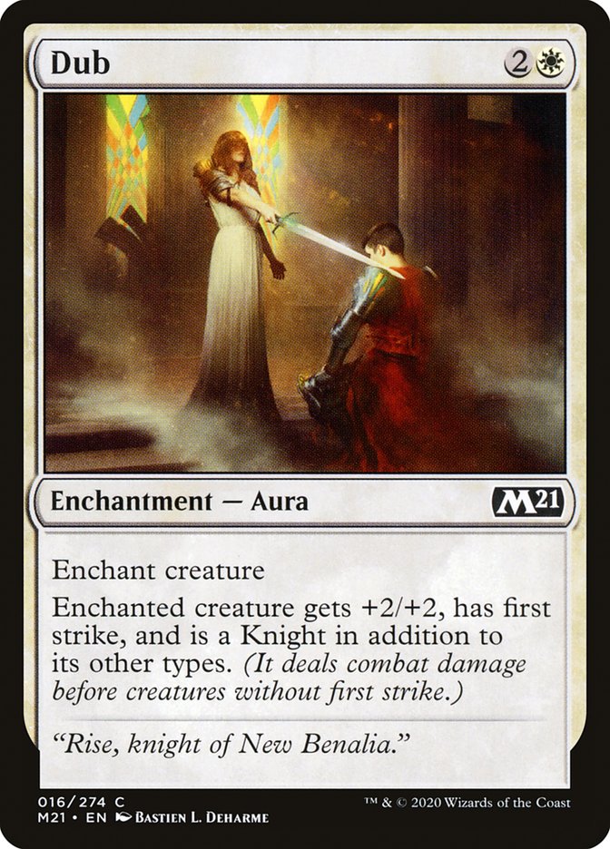 Dub – Common Magic: The Gathering card from Core Set 2021 (#16)