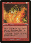 Fiery Mantle – Common Magic: The Gathering card from Urza's Saga (#186)
