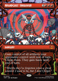 Broadcast Takeover – Mythic Magic: The Gathering card from Teenage Mutant Ninja Turtles (#234)
