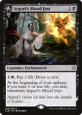 Arguel's Blood Fast // Temple of Aclazotz – Rare Magic: The Gathering card from Ixalan (#90)