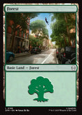 Forest – Common Magic: The Gathering card from Marvel's Spider-Man (#198)
