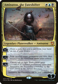 Aminatou, the Fateshifter – Mythic Magic: The Gathering card from Commander 2018 Oversized (#37)