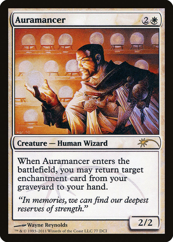 Auramancer – Rare Magic: The Gathering card from DCI Promos (#77)