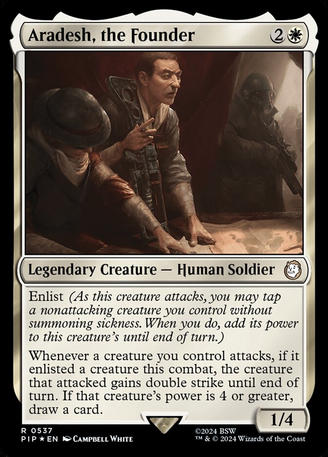 Aradesh, the Founder – Rare Magic: The Gathering card from Fallout (#537)