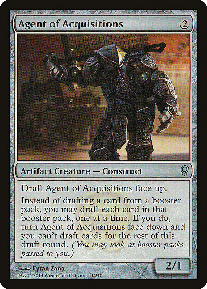 Agent of Acquisitions – Uncommon Magic: The Gathering card from Conspiracy (#54)