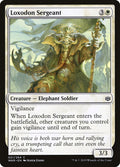 Loxodon Sergeant – Common Magic: The Gathering card from War of the Spark (#21)