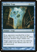 Archive Trap – Rare Magic: The Gathering card from The List (#ZEN-41)
