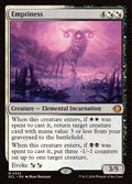 Emptiness – Mythic Magic: The Gathering card from Lorwyn Eclipsed (#222)
