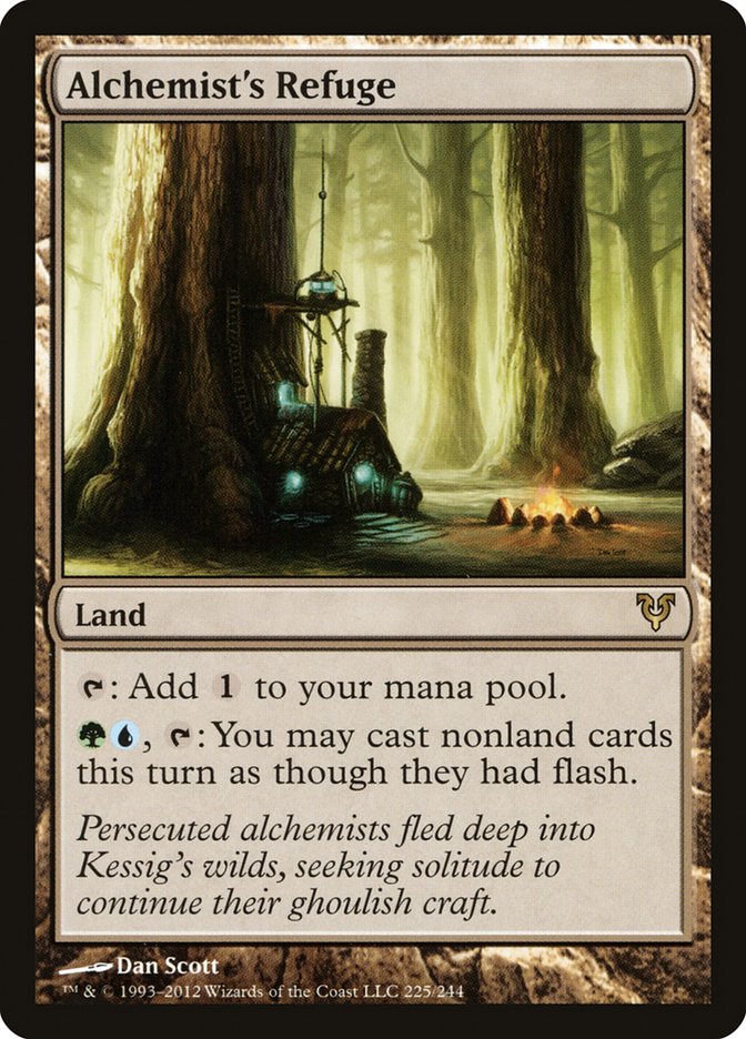 Alchemist's Refuge – Rare Magic: The Gathering card from Avacyn Restored (#225)