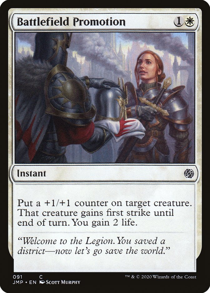 Battlefield Promotion – Common Magic: The Gathering card from Jumpstart (#91)