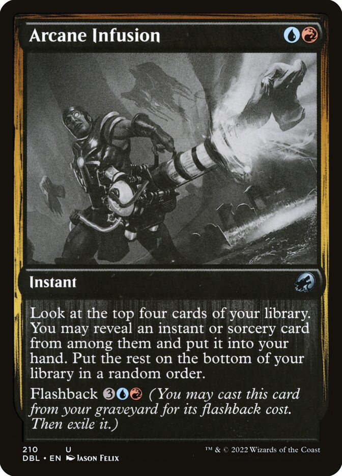 Arcane Infusion – Uncommon Magic: The Gathering card from Innistrad: Double Feature (#210)