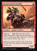 Greasewrench Goblin – Uncommon Magic: The Gathering card from Aetherdrift (#132)