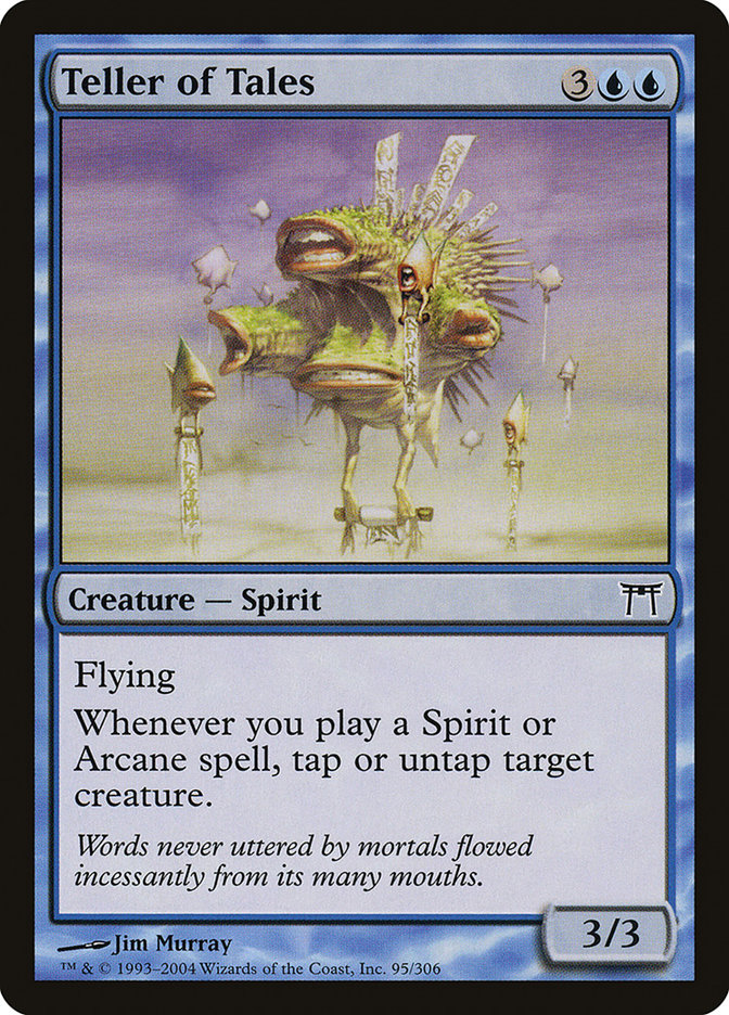 Teller of Tales – Common Magic: The Gathering card from Champions of Kamigawa (#95)