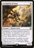 Archpriest of Iona – Rare Magic: The Gathering card from Zendikar Rising Promos (#5p)