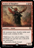Avatar of Slaughter – Rare Magic: The Gathering card from Commander Masters (#206)