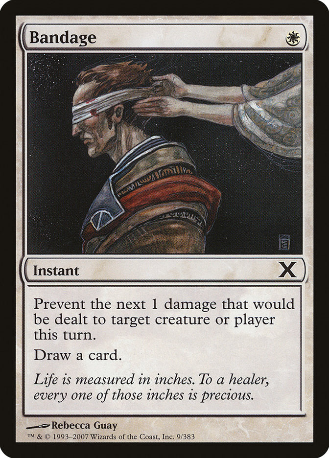 Bandage – Common Magic: The Gathering card from Tenth Edition (#9)