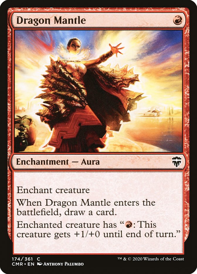 Dragon Mantle – Common Magic: The Gathering card from Commander Legends (#174)