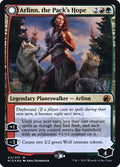 Arlinn, the Pack's Hope // Arlinn, the Moon's Fury – Mythic Magic: The Gathering card from Innistrad: Midnight Hunt Promos (#