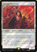 Bastion Protector – Rare Magic: The Gathering card from Warhammer 40,000 Commander (#182★)