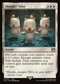 Moogles' Valor – Rare Magic: The Gathering card from Final Fantasy (#27)