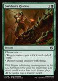 Sarkhan's Resolve – Common Magic: The Gathering card from Tarkir: Dragonstorm (#158)