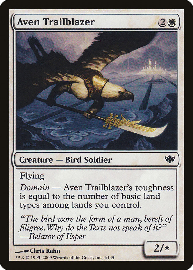 Aven Trailblazer – Common Magic: The Gathering card from Conflux (#4)