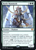 Battle Mammoth – Mythic Magic: The Gathering card from Kaldheim Promos (#160s)