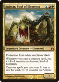 Animar, Soul of Elements – Mythic Magic: The Gathering card from Commander 2011 (#181)