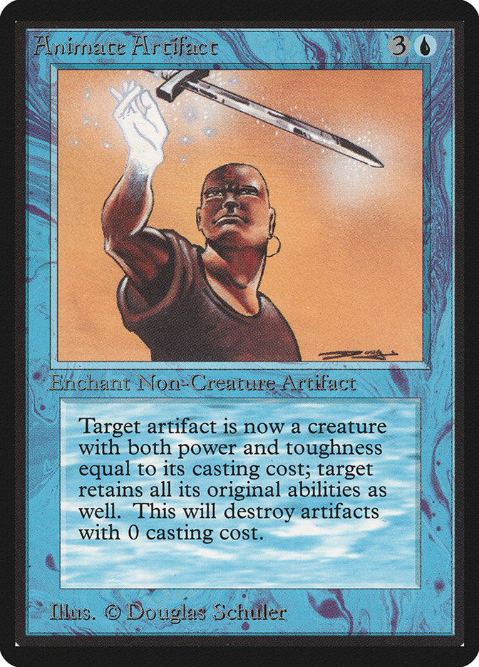 Animate Artifact – Uncommon Magic: The Gathering card from Limited Edition Beta (#49)