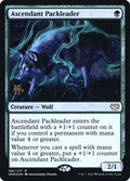 Ascendant Packleader – Rare Magic: The Gathering card from Innistrad: Crimson Vow Promos (#186s)